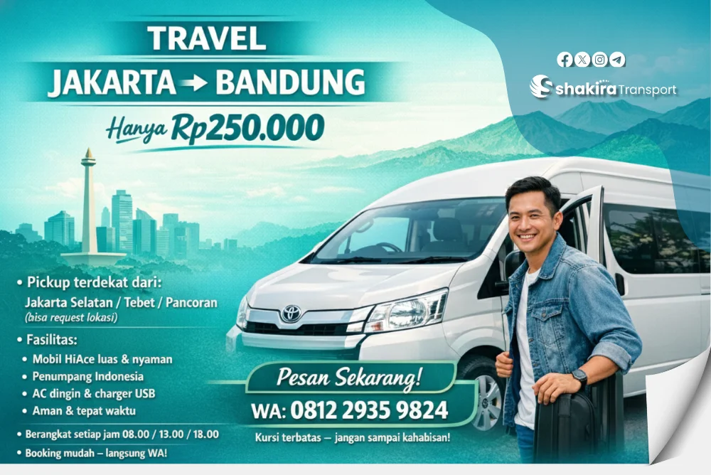 layanan travel matraman ke bandung door to door
