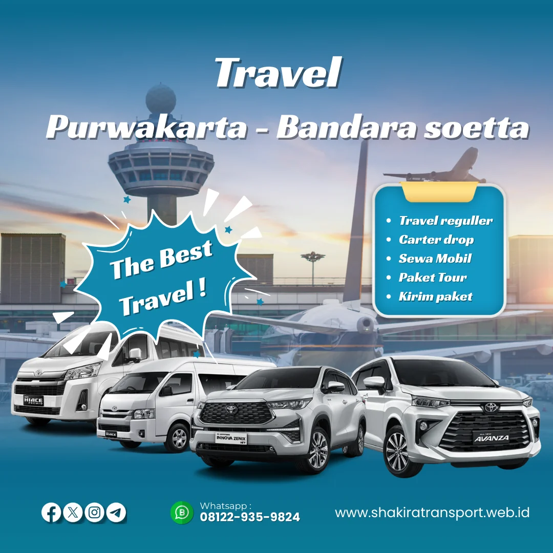 Travel Purwakarta Bandara Soekarno Hatta