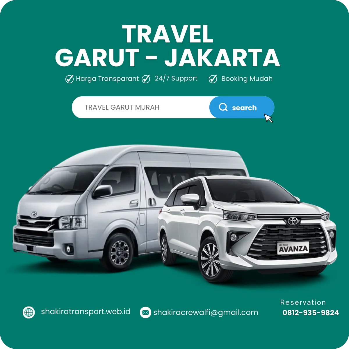 Travel Garut Jakarta Tanpa Transit