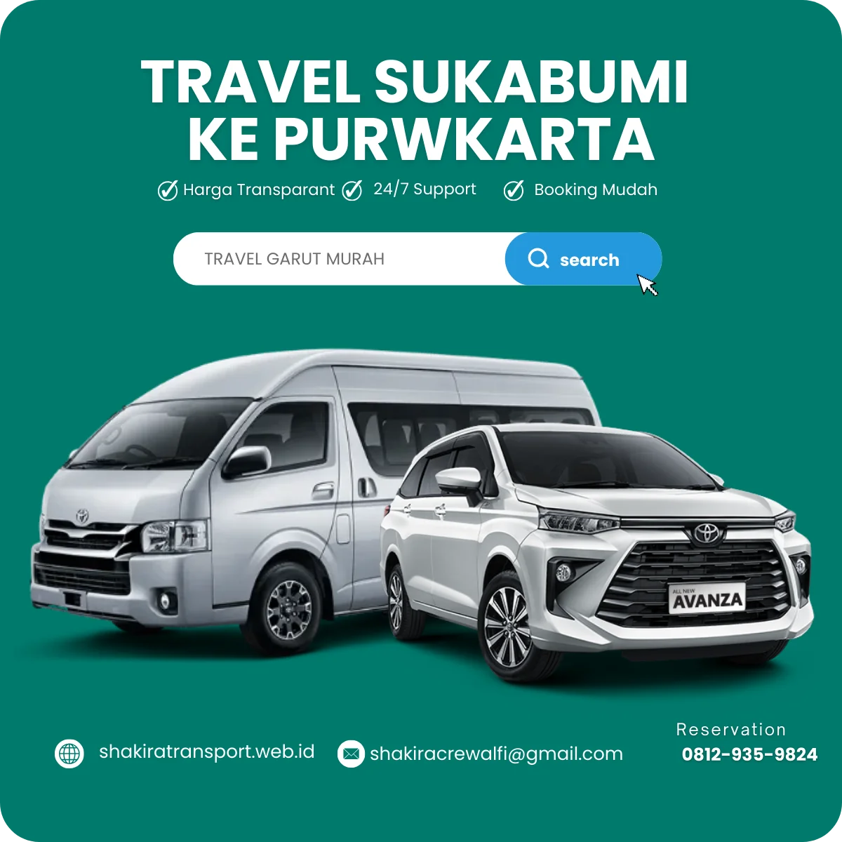 Travel Sukabumi Purwakarta Terbaik No. 1