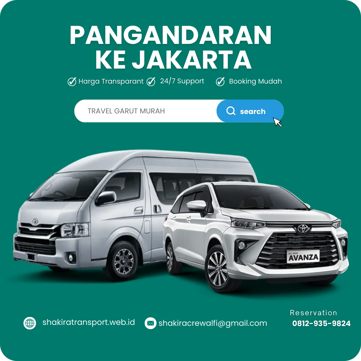 travel pangandaran jakarta aman dan nyaman