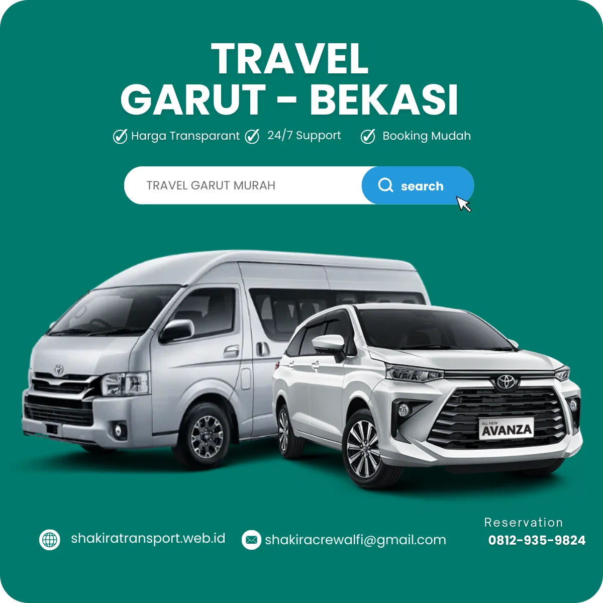 Travel Garut Bekasi Antar Jemput ke Alamat