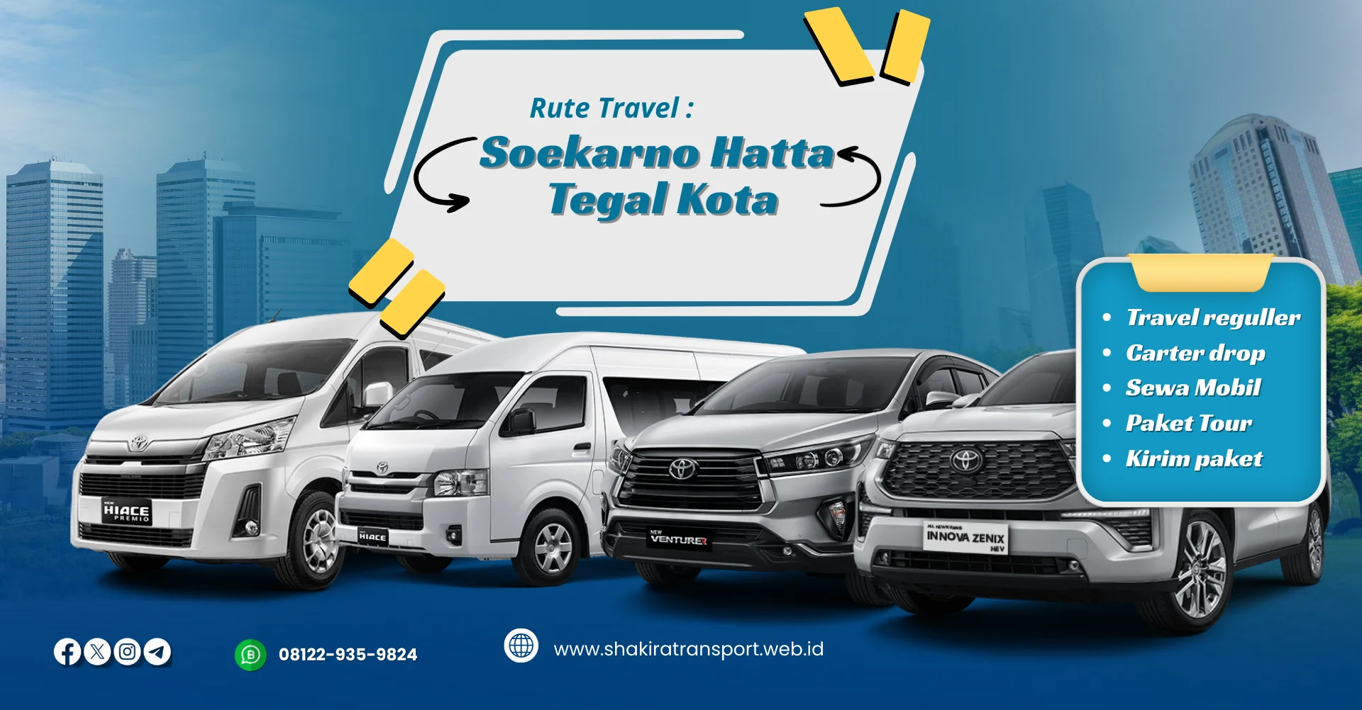 Travel Bandara Soekarno Hatta Tegal Setiap Hari