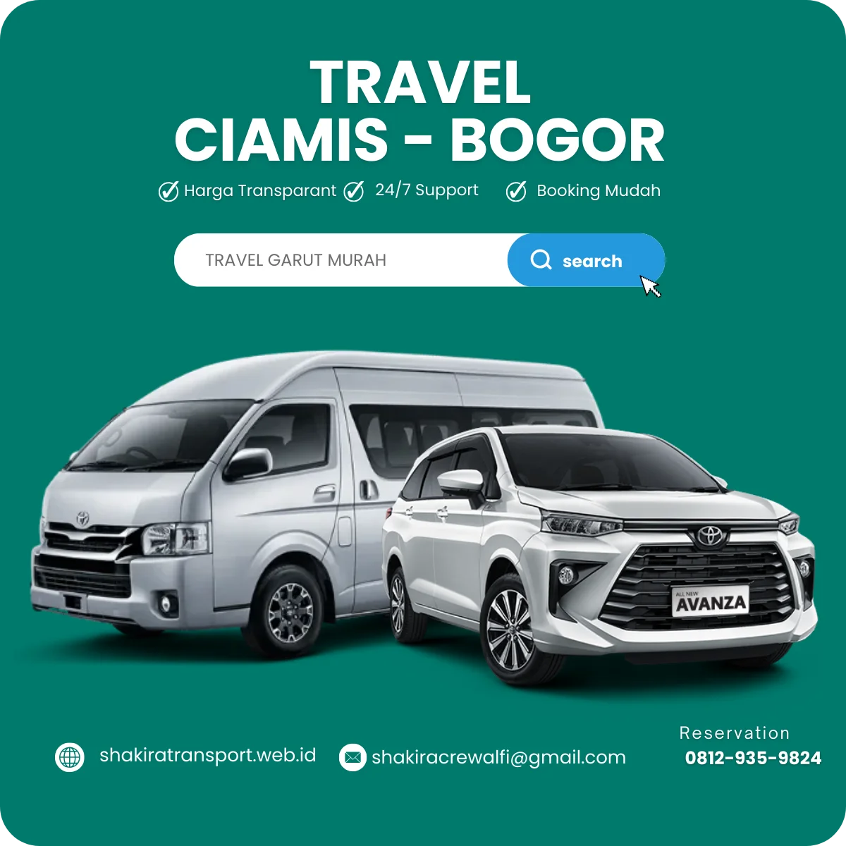 Travel Ciamis Bogor Antar Jemput