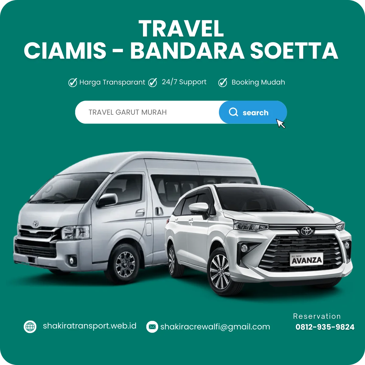 Agen Travel Ciamis ke Bandara Soekarno Hatta
