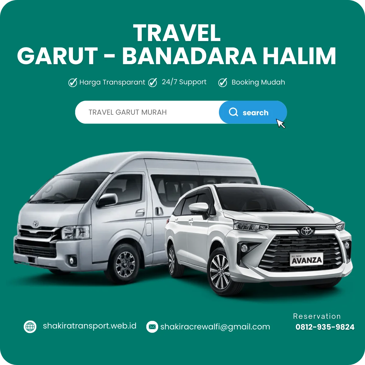 Travel Garut ke Bandara Halim Perdanakusuma