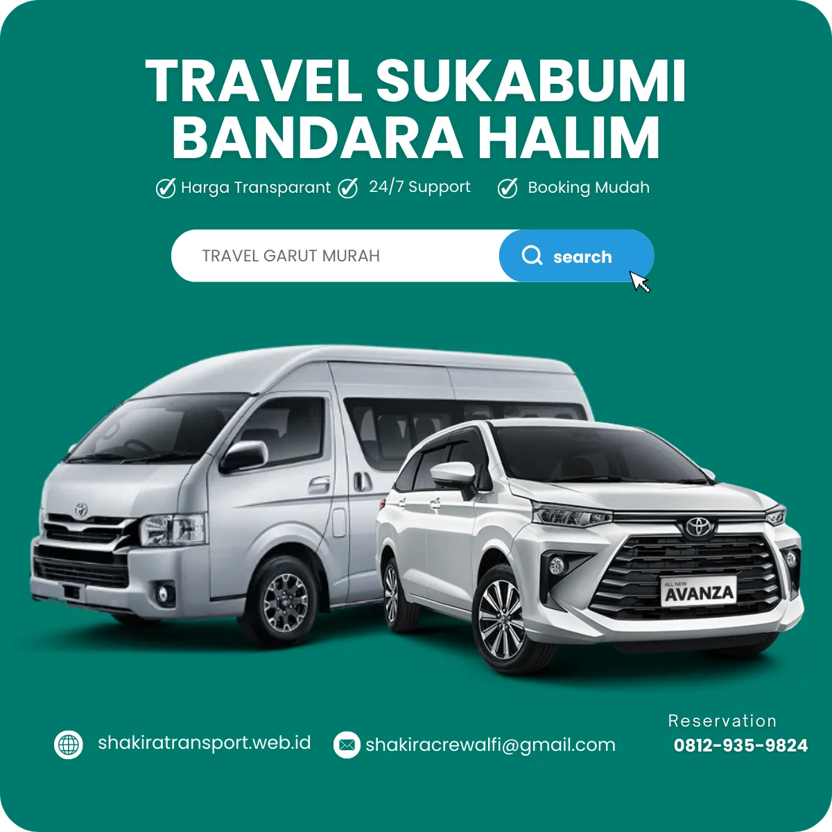 Travel Sukabumi Bandara Halim Perdanakusuma