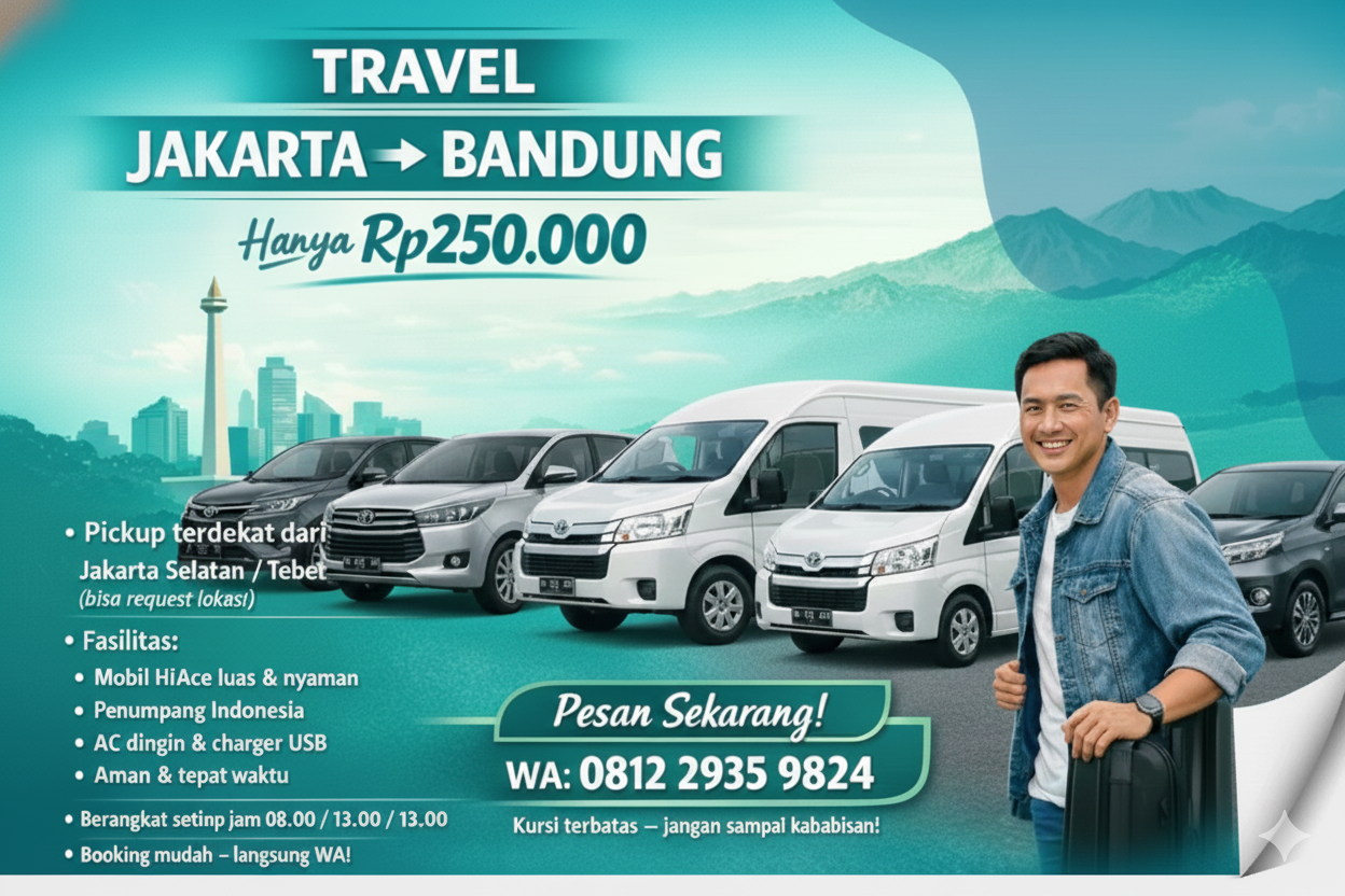 Travel Bandung Depok Premium