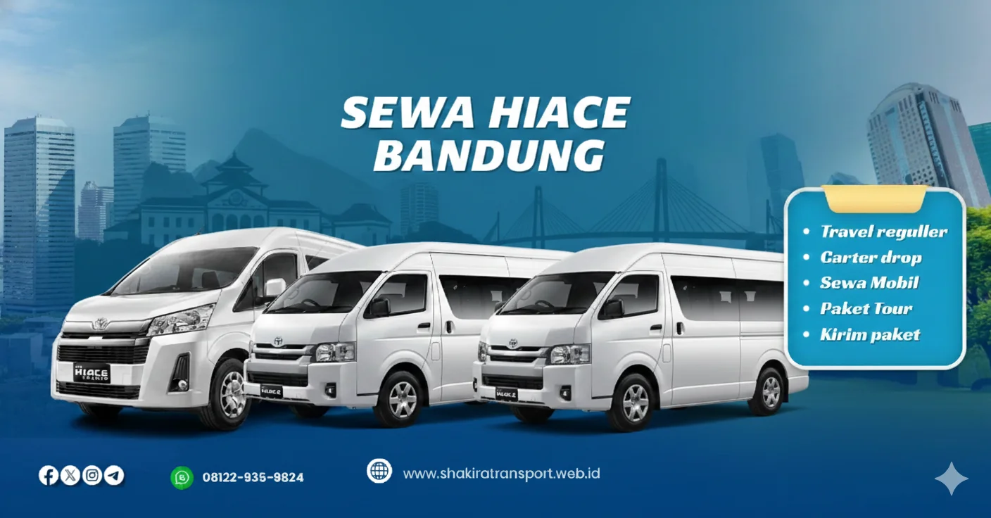 Sewa Hiace Bandung Pangandaran Murah