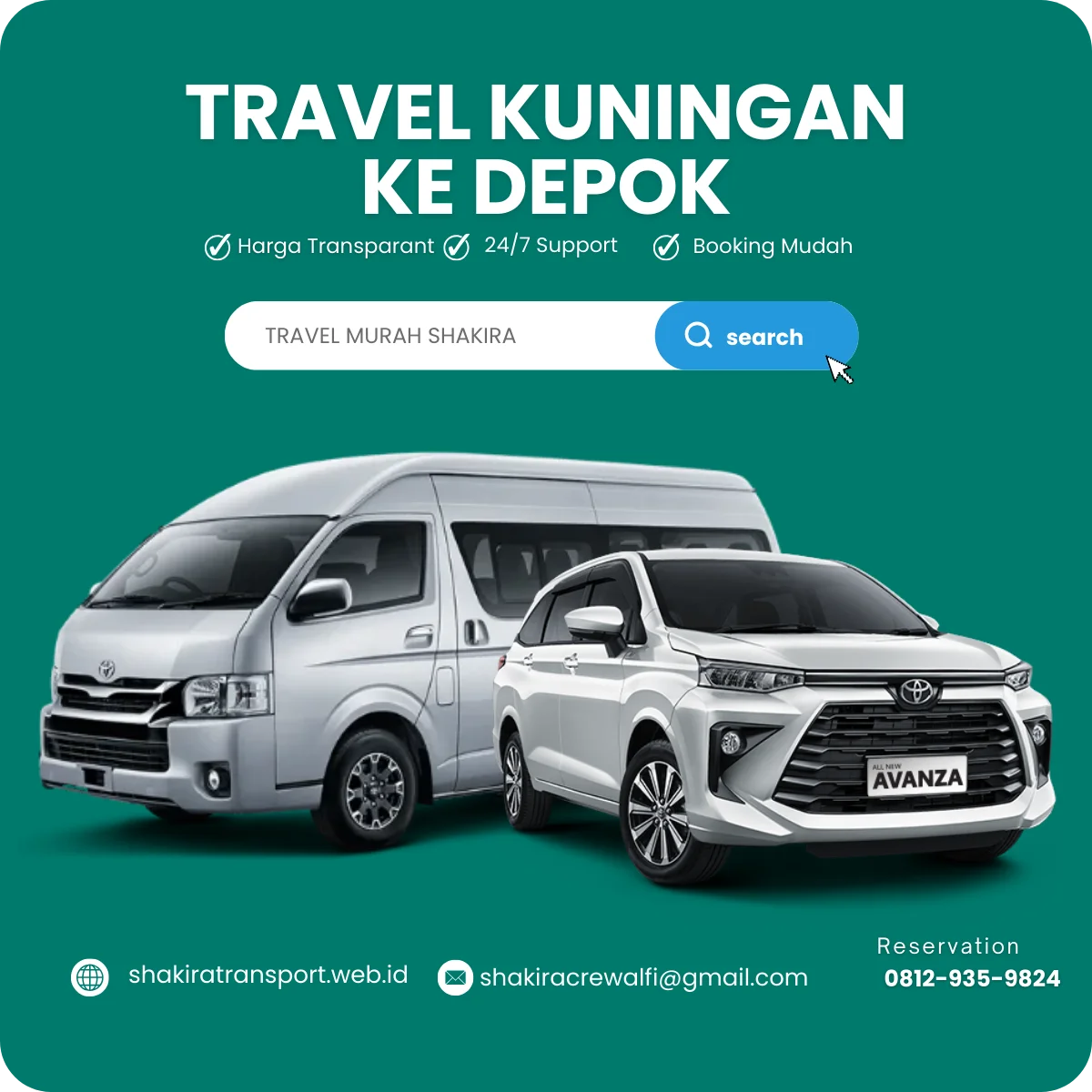 Travel Kuningan depok margonda 24 Jam