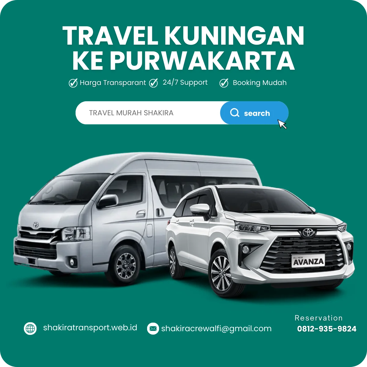 Travel Kuningan ke Purwakarta Aman dan Terpercaya