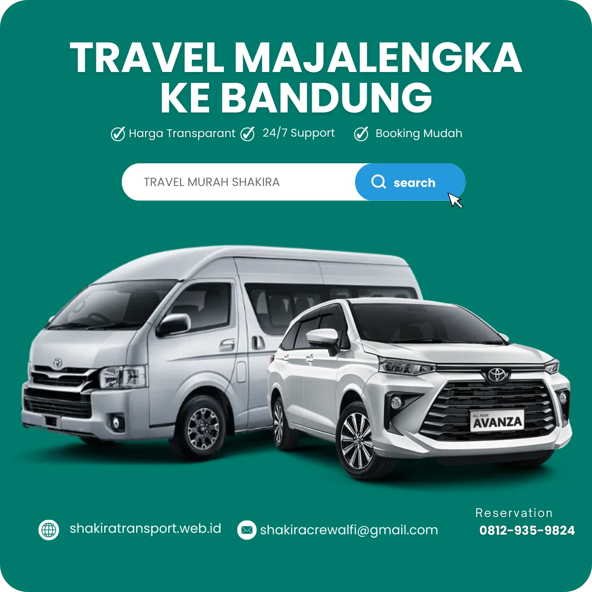 Travel carter majalengka ke bandung