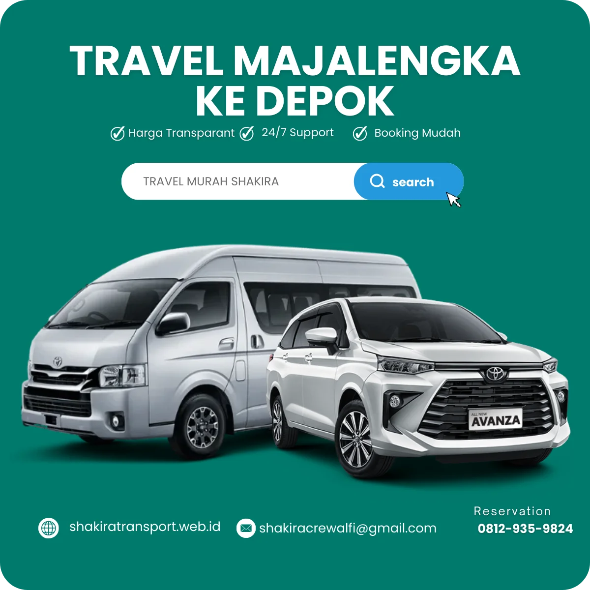 Travel Majalengka Depok Margonda 24 jam