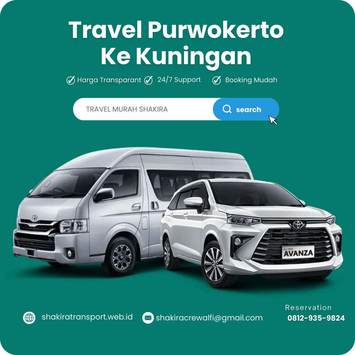 Travel Purwokerto Kuningan majalengka